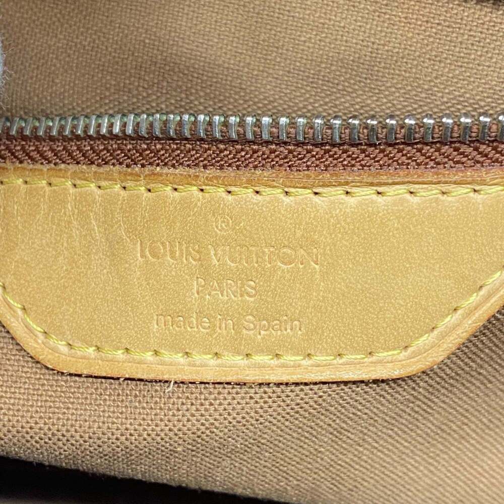 LOUIS VUITTON Authentic Brown Monogram Tote Bag - Picture 5 of 13